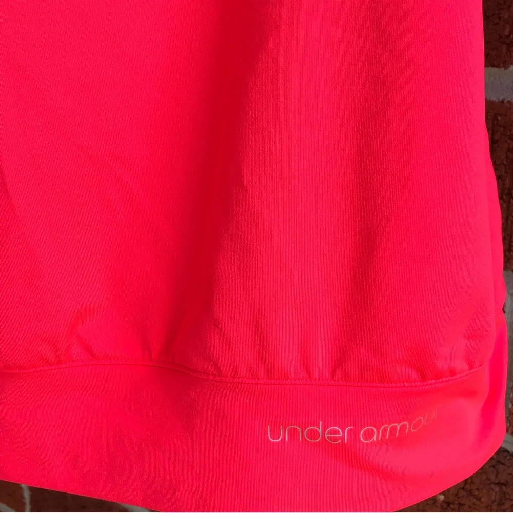 Under Armour Racerback EUC Coral Built In Bra/Semi Fitted Size Small —#018 - Picture 5 of 13